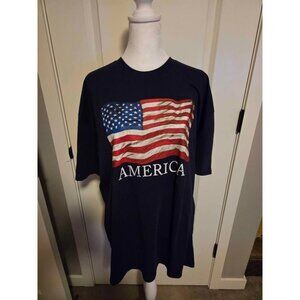 Patriotic T shirt new with tags women's XXL  100% cotton